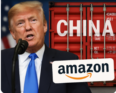 Trump Slaps 125% Tariff on China as Trade War Explodes — Amazon Reacts, Global Shockwaves Begin