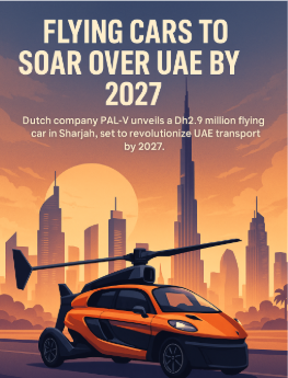 The Future Takes Flight: Flying Cars to Soar Over UAE by 2027